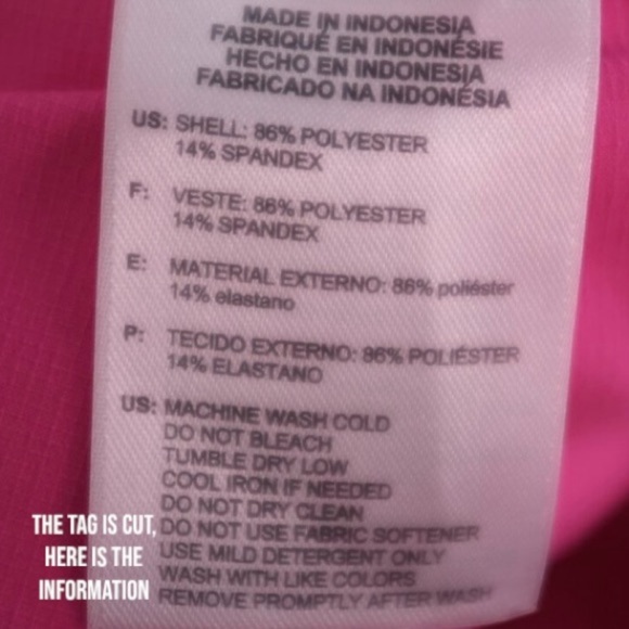 Adidas, Pull On Golf Skort, Size Medium, Pink & White  🏌️‍♀️ - Picture 9 of 10